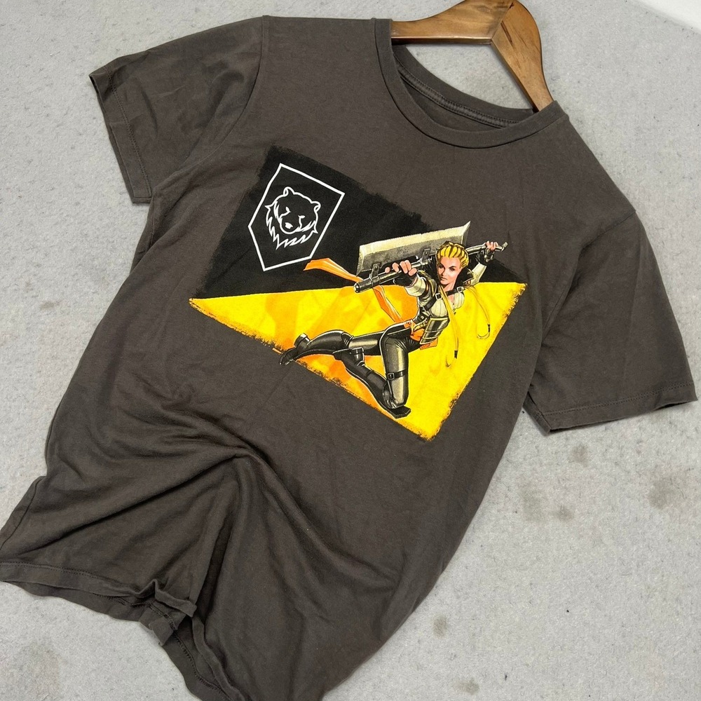 Bethesda BattleCry 2014 Canceled Video Game Promo Graphic T-Shirt Mens S *RARE*